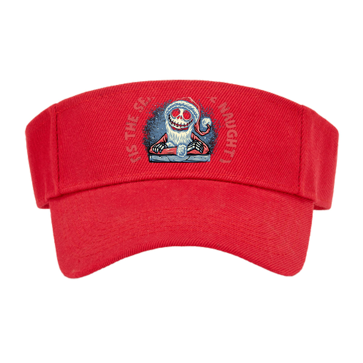 Jack Skellington as Santa: 'Tis the Season to Be Naughty -  Visor cap