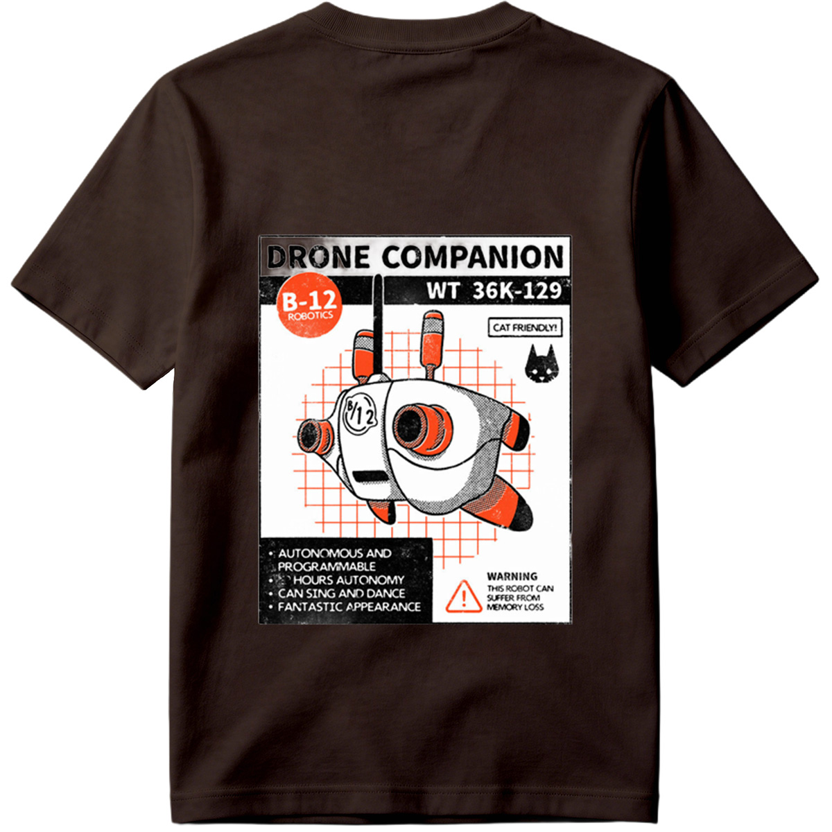 Drone Companion B-12 Robotics WT 36K-129 - Tee