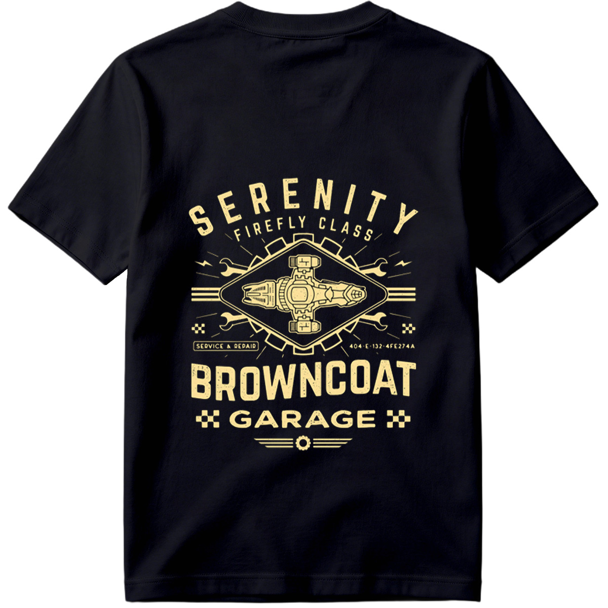 Serenity Firefly Class Browncoat Garage - Tee