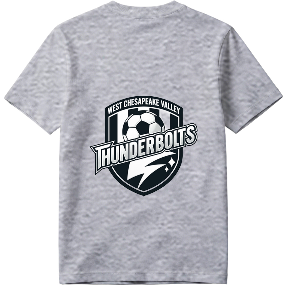 West Chesapeake Valley Thunderbolts Soccer Team Logo - Tee