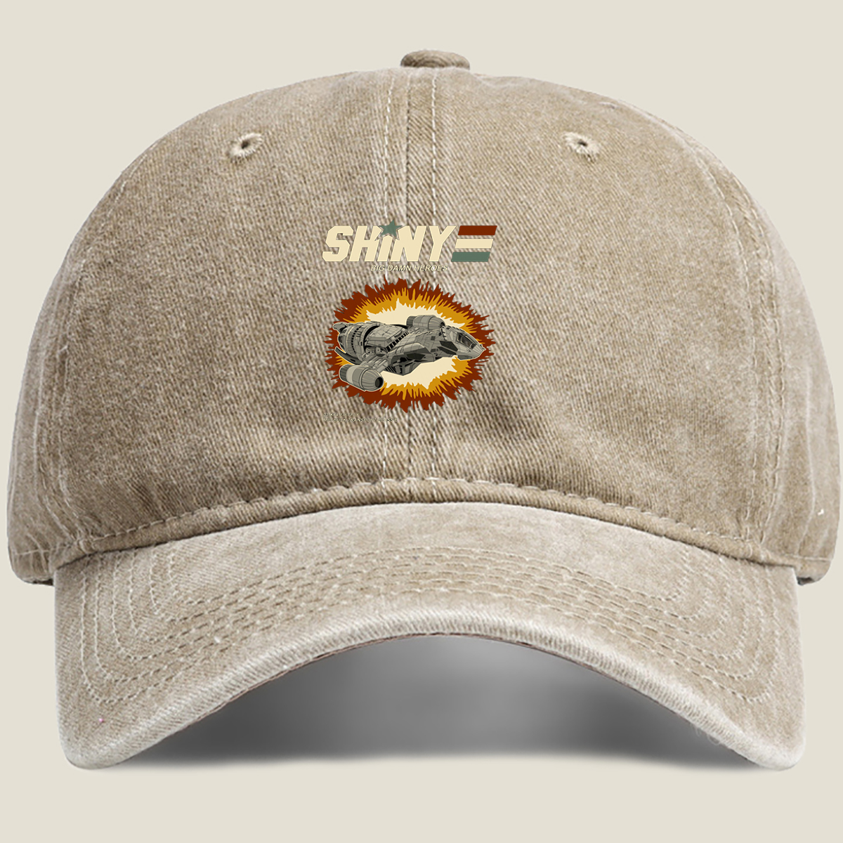 Firefly: Serenity - Big Damn Heroes - Washed Denim - Baseball Cap