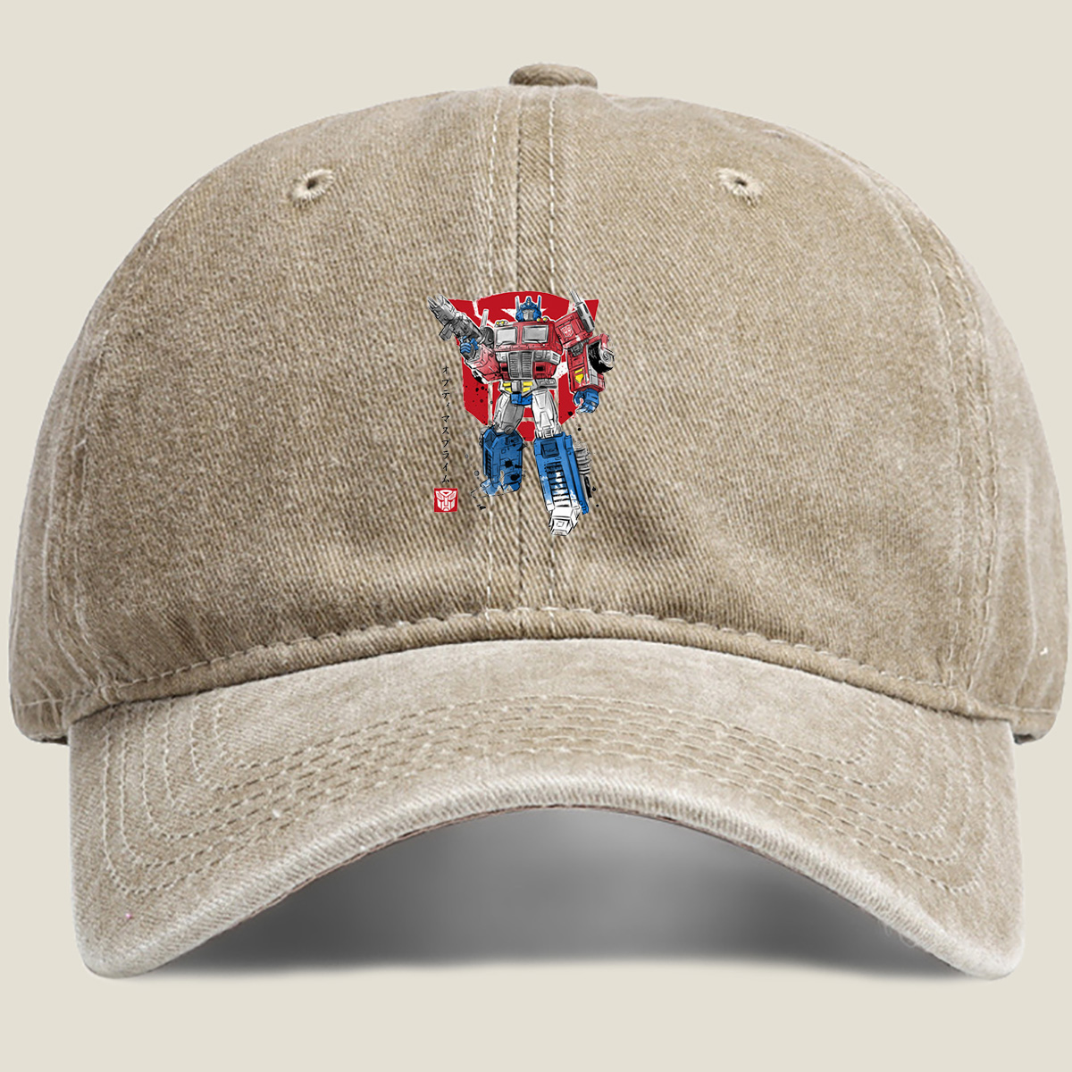 Optimus Prime - Transformers - Washed Denim - Baseball Cap