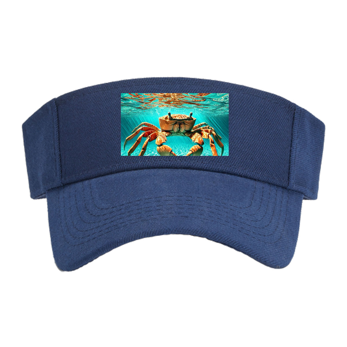 Crab in Sunlit Waters -  Visor cap