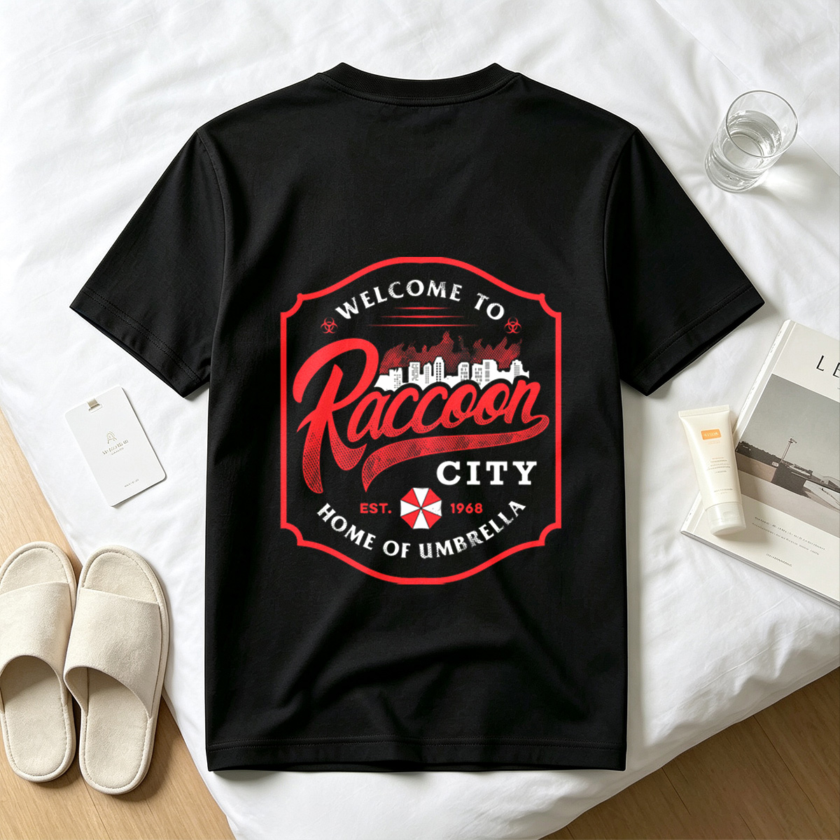 Welcome to Raccoon City: Home of Umbrella - Tee