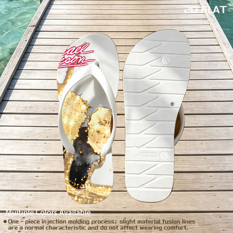 Michael Jackson: Iconic Dance Pose with Glittering Effects -  flip-flops