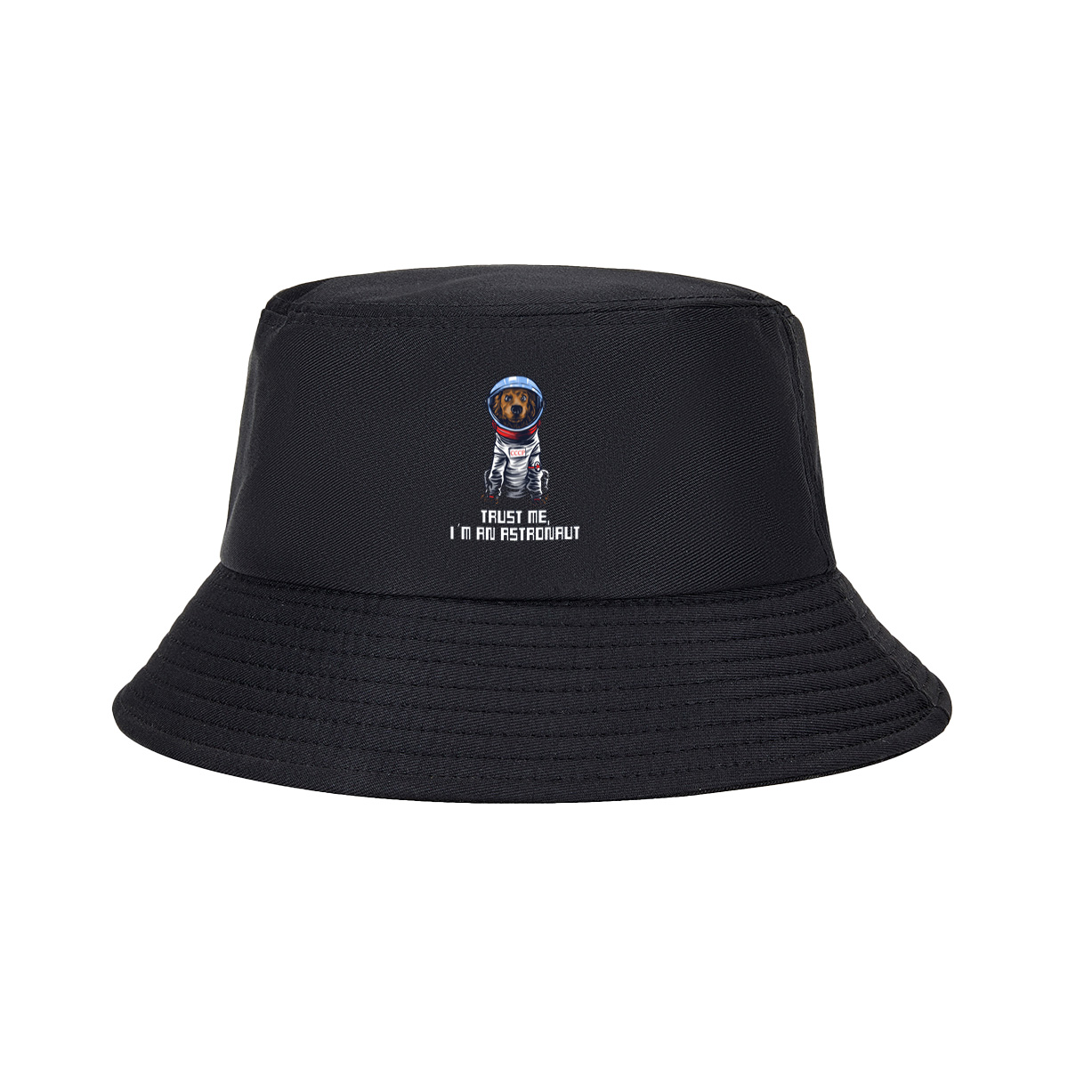 Cosmic Canine: CCCP Astronaut Dog - Fisherman's Hat