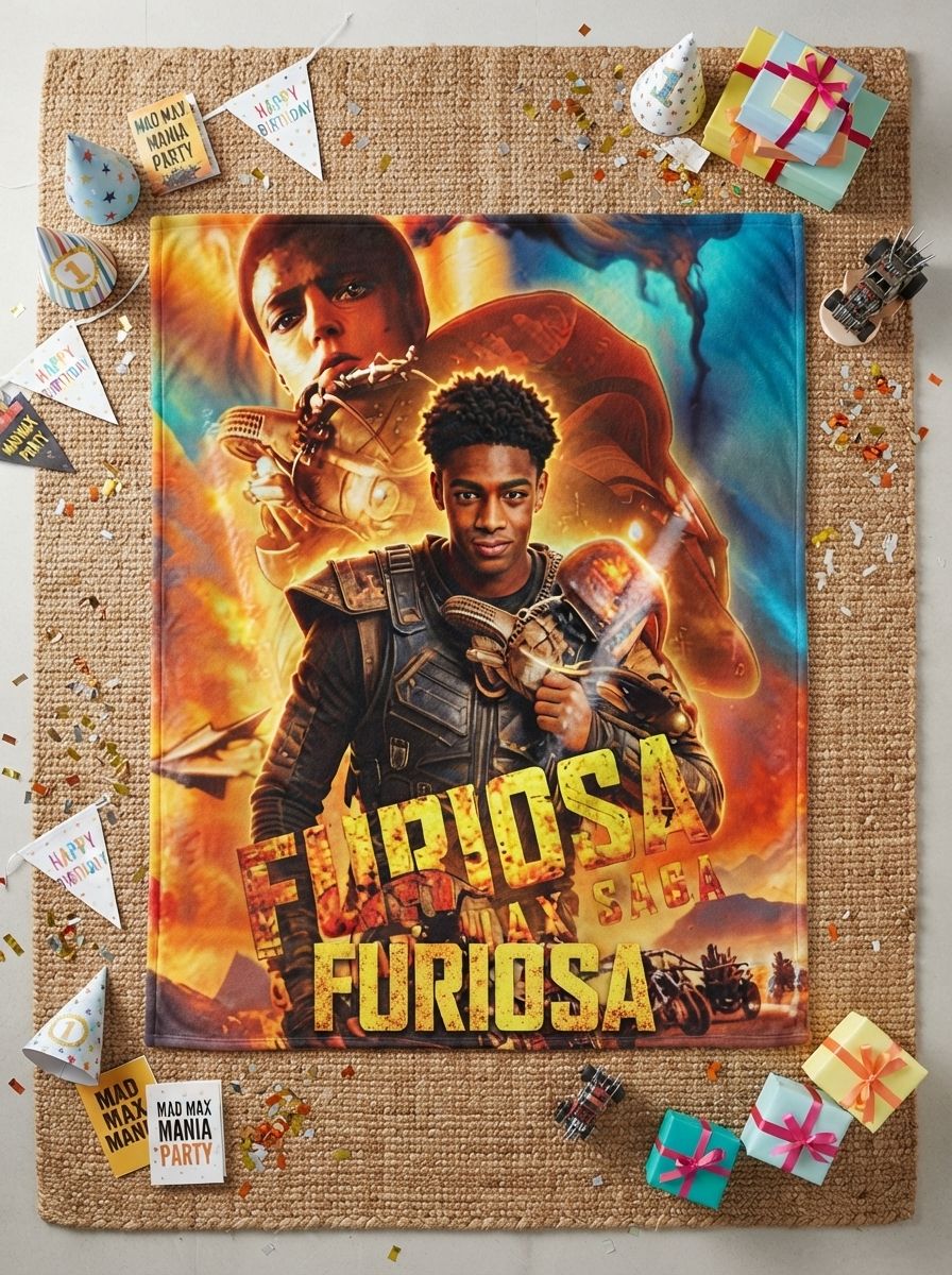 Custom Photo Face Flannel Blanket Personalized Movie Action Hero Throw Ultra Soft Warm Bedding Decor Gift for Friends
