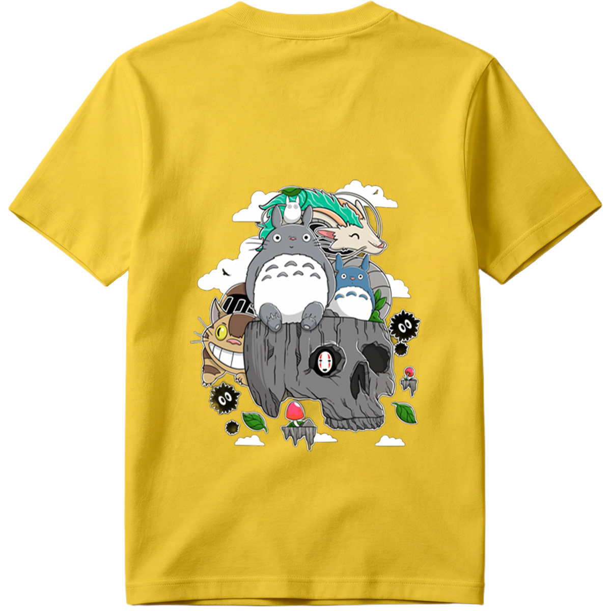 Studio Ghibli Characters Collage - Tee