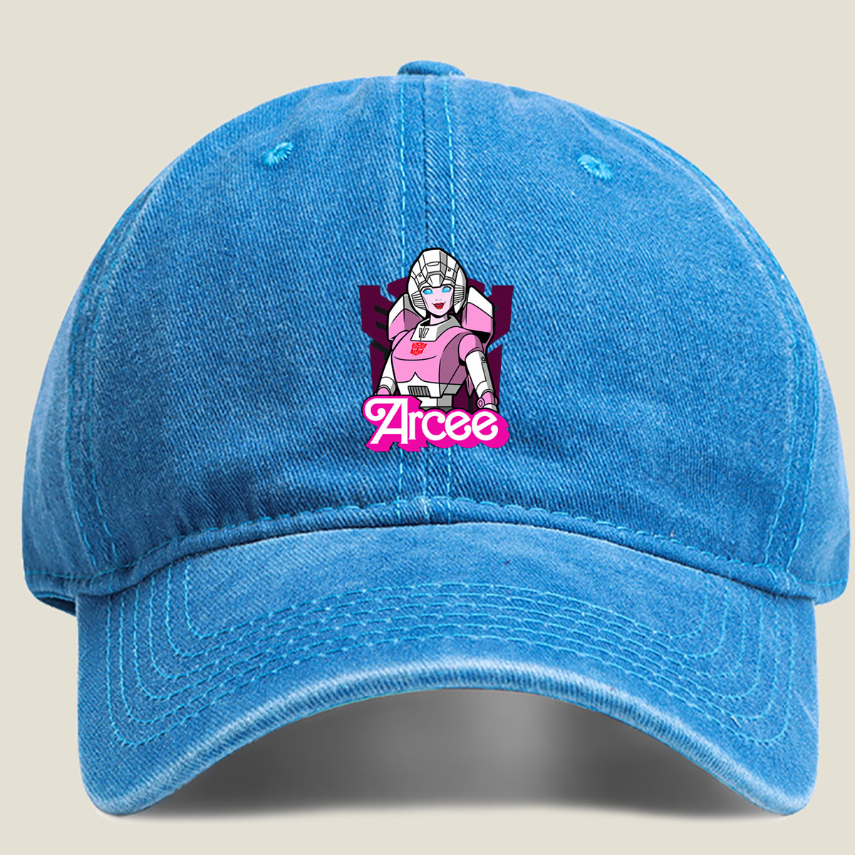 Transformers: Arcee - Washed Denim - Baseball Cap