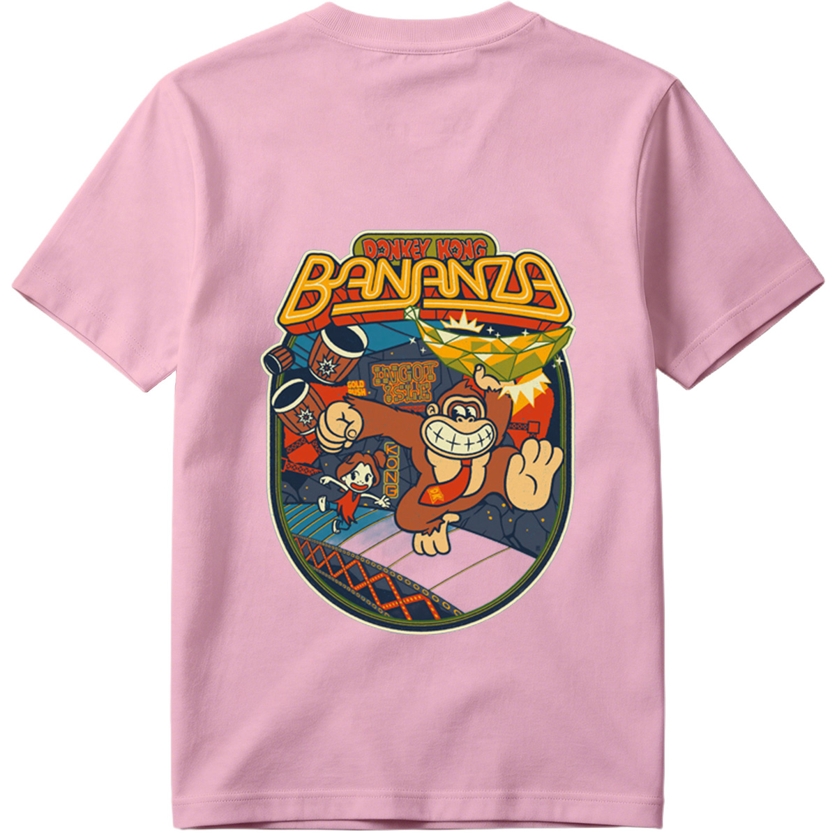 Donkey Kong Bananza: Donkey Kong and Diddy Kong Adventure - Tee