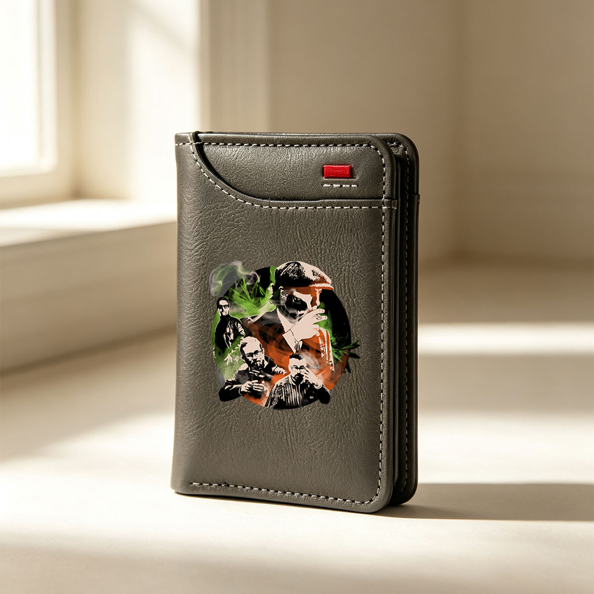 Sherlock Holmes and the Cannabis Chronicles: A Modern Mystery with Detectives - Vertical Style Wallet