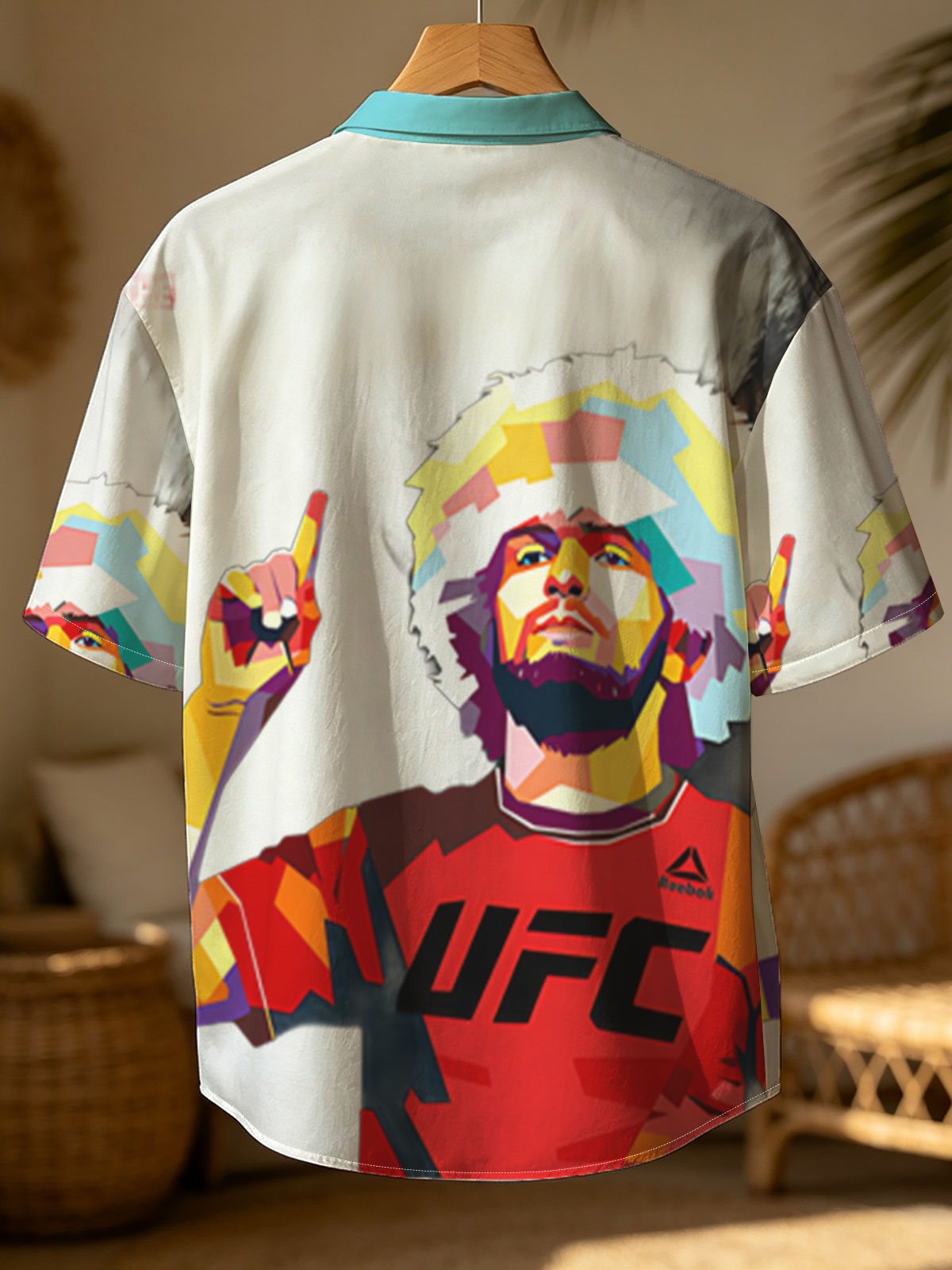 Khabib Nurmagendov: The Eagle UFC Fighter Portrait -  Shirt