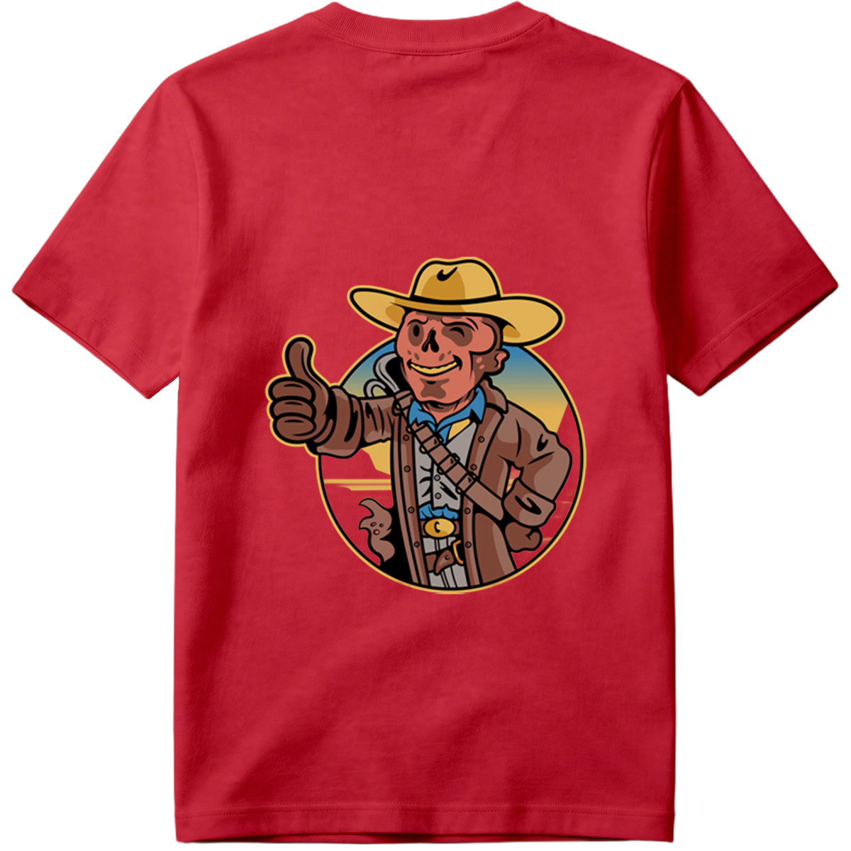 Cowboy Skeleton Thumbs Up - Tee