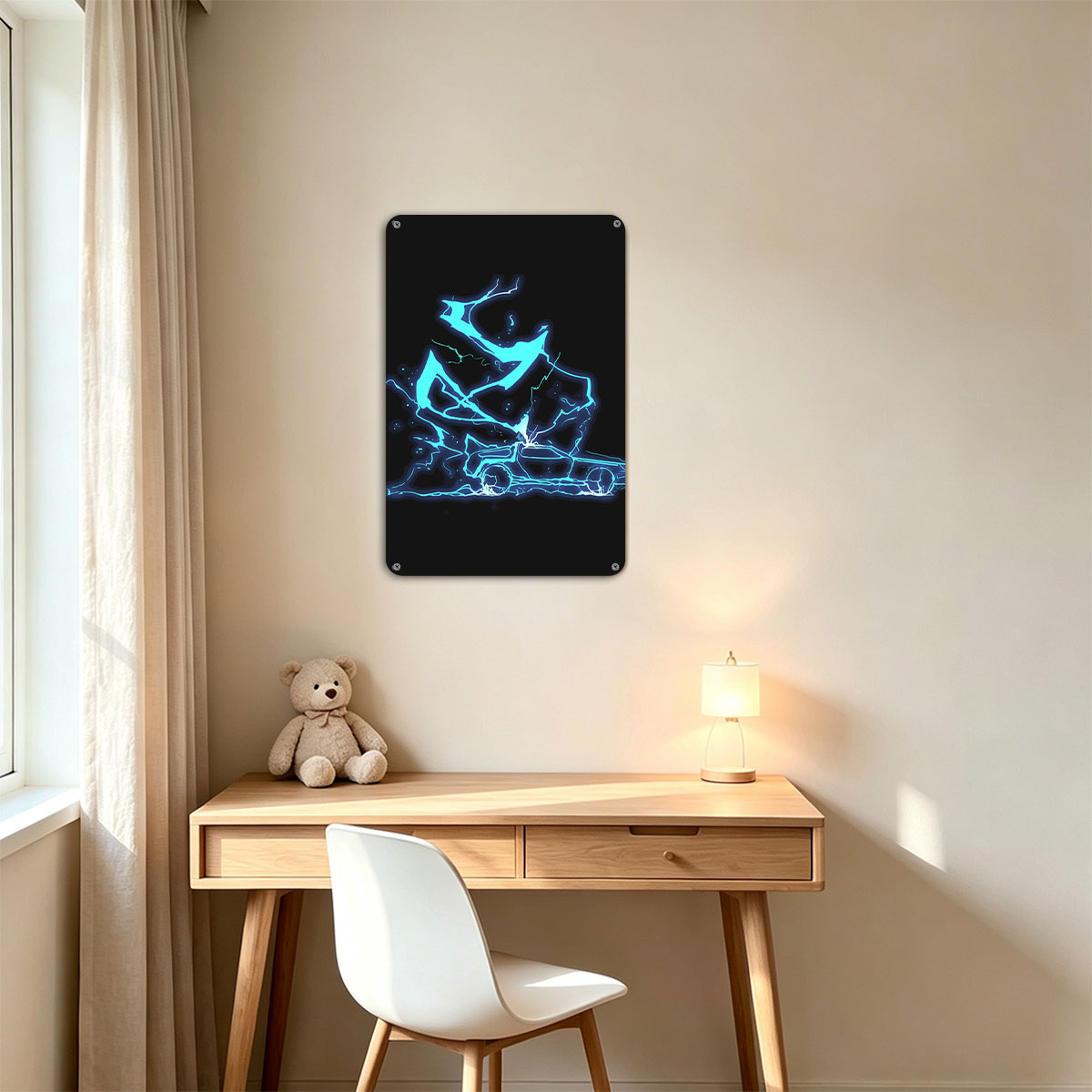 Electric Dragon and Car Fusion Art - painting
