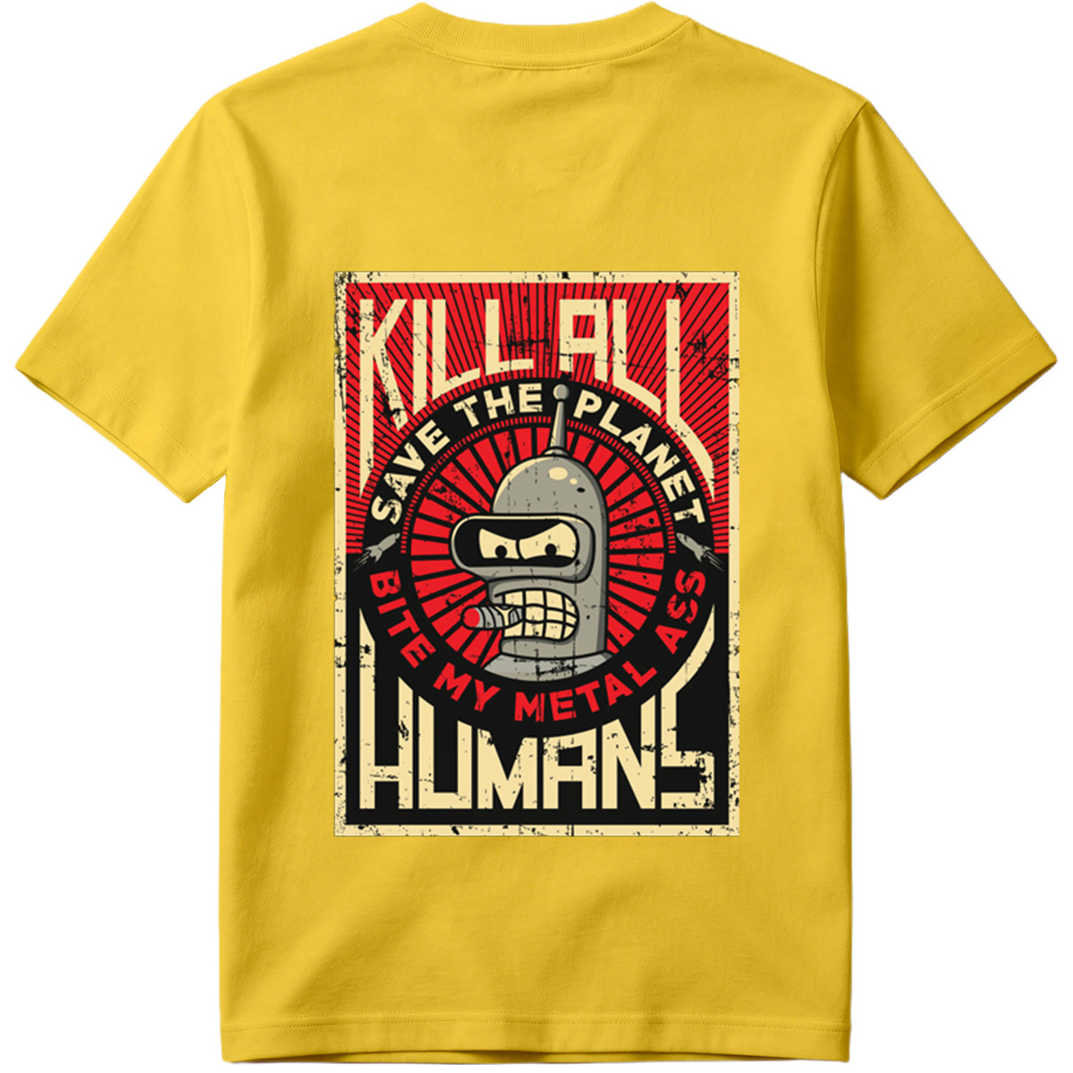 Futurama - Bender: Kill All Humans - Tee