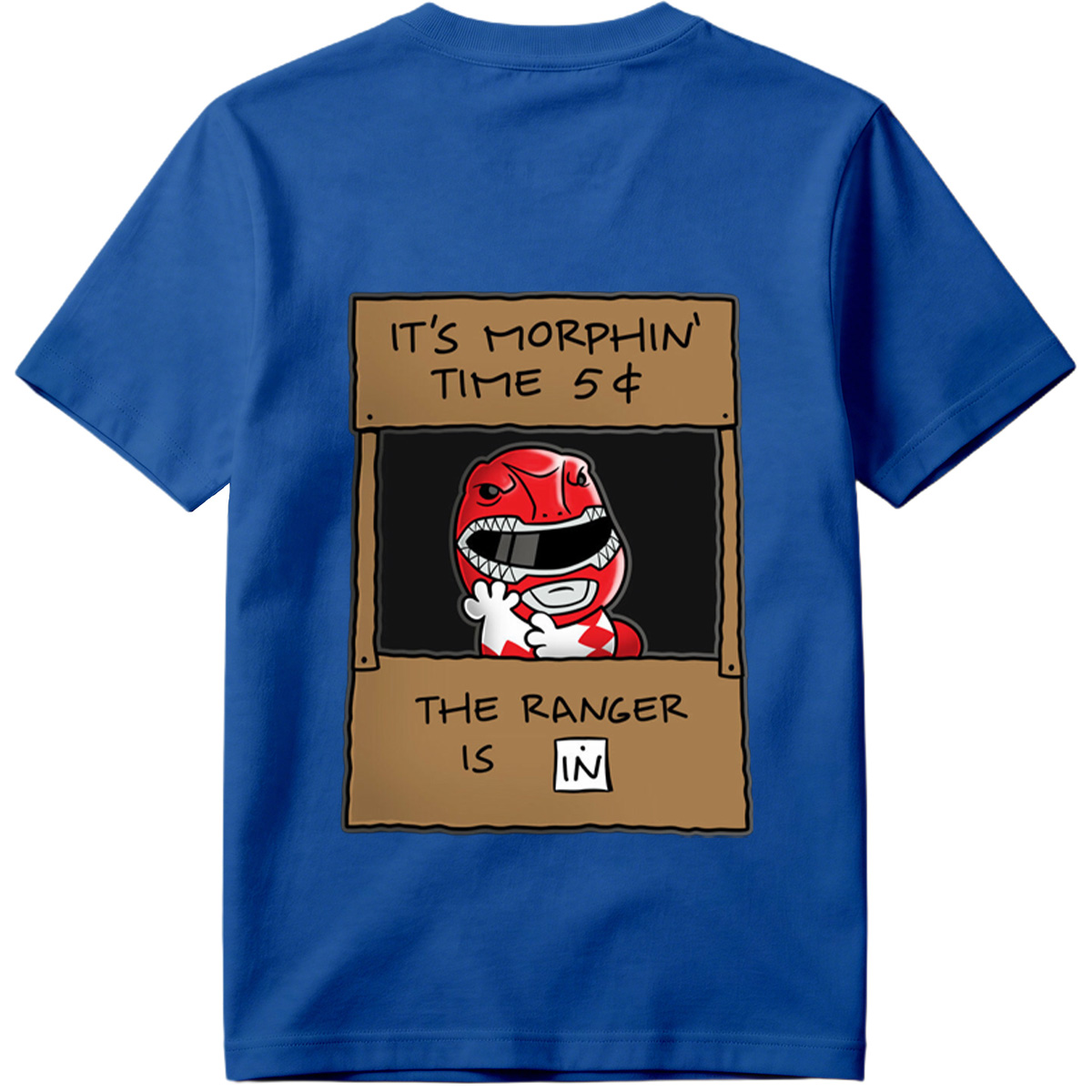 Red Ranger Morphin Time Booth - Tee