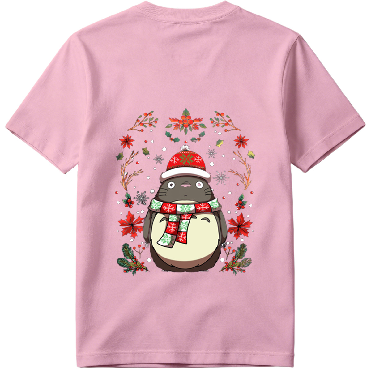Totoro Christmas Holiday Design - Tee