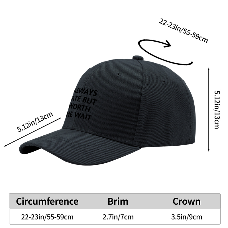 1pc New Baseball Cap with Cool Graphic Print and Text Unisex Adjustable Hat for Outdoor Activities and Casual Wear Suitable for Adults and Teens