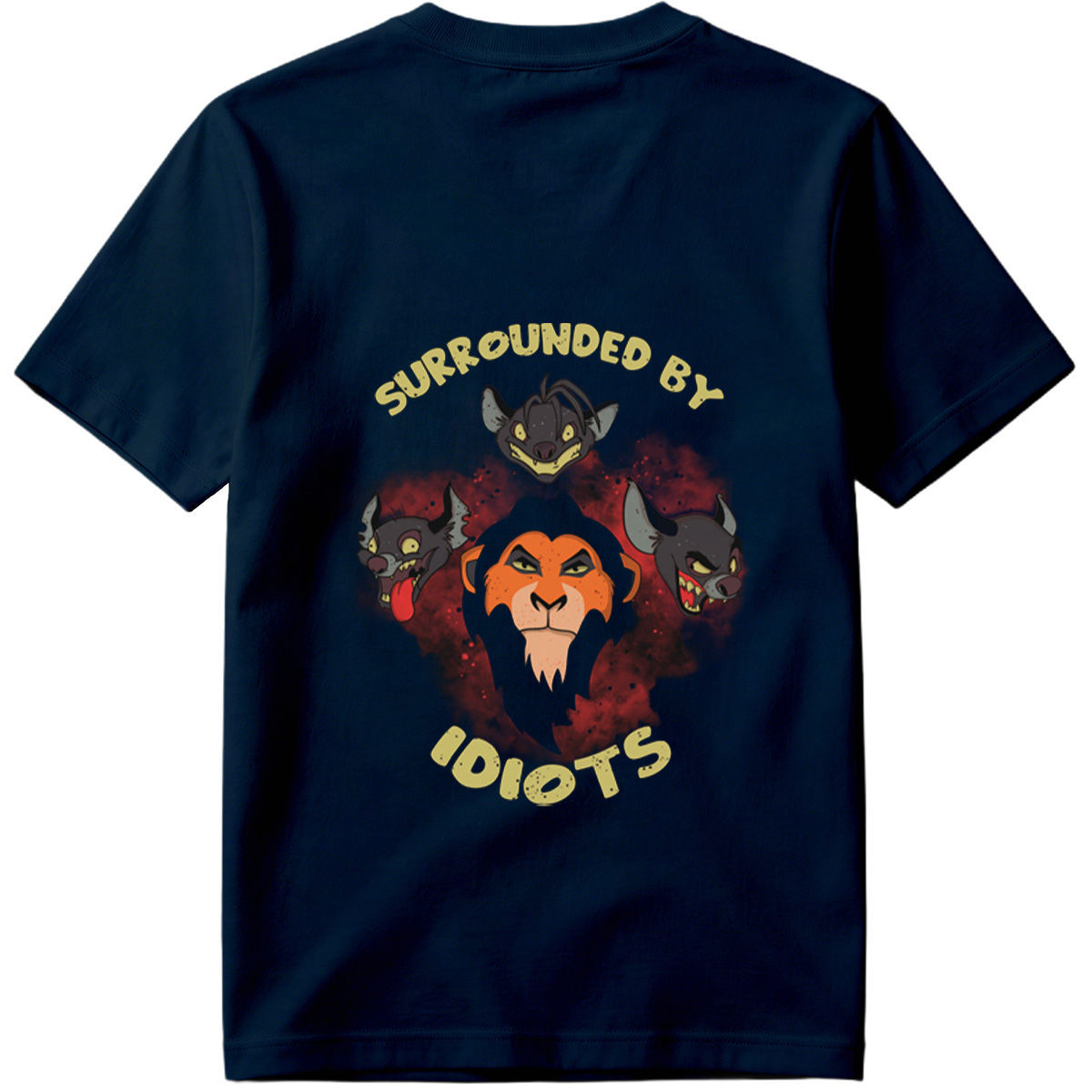 The Lion King: Scar Surrounded by Hyenas - Tee