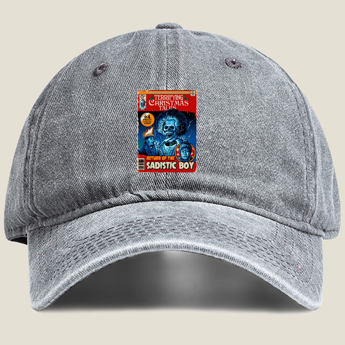 Terrifying Christmas Tales: Return of the Sadistic Boy - Washed Denim - Baseball Cap