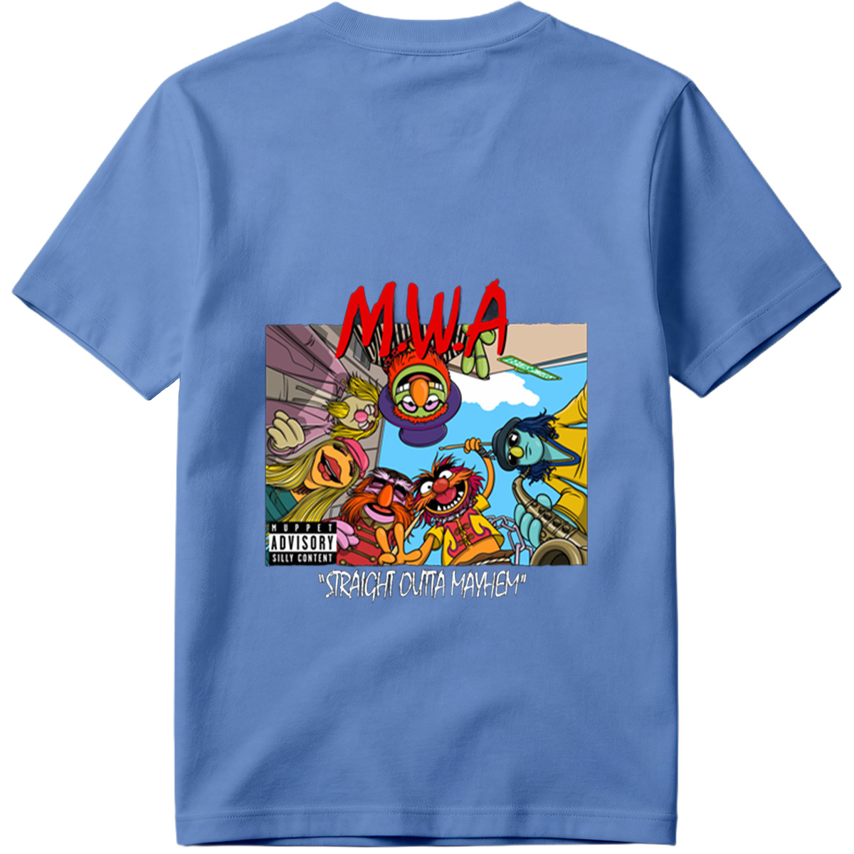 Muppets: M.W.A - Straight Outta Mayhem - Tee