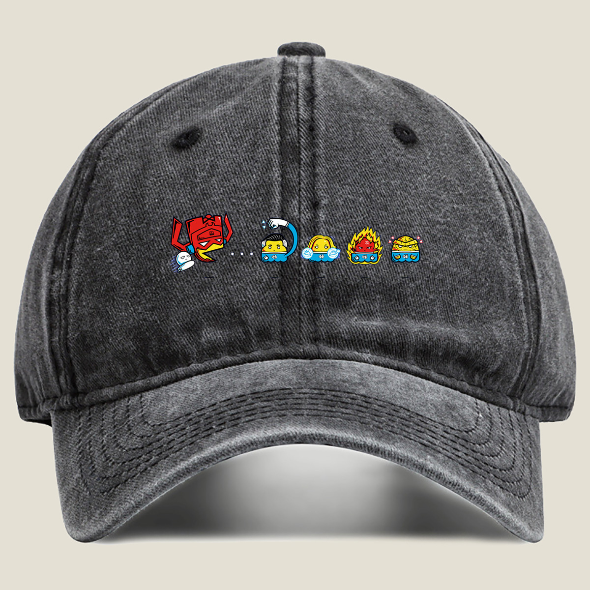 Transformers: Optimus Prime and Autobot Team - Washed Denim - Baseball Cap