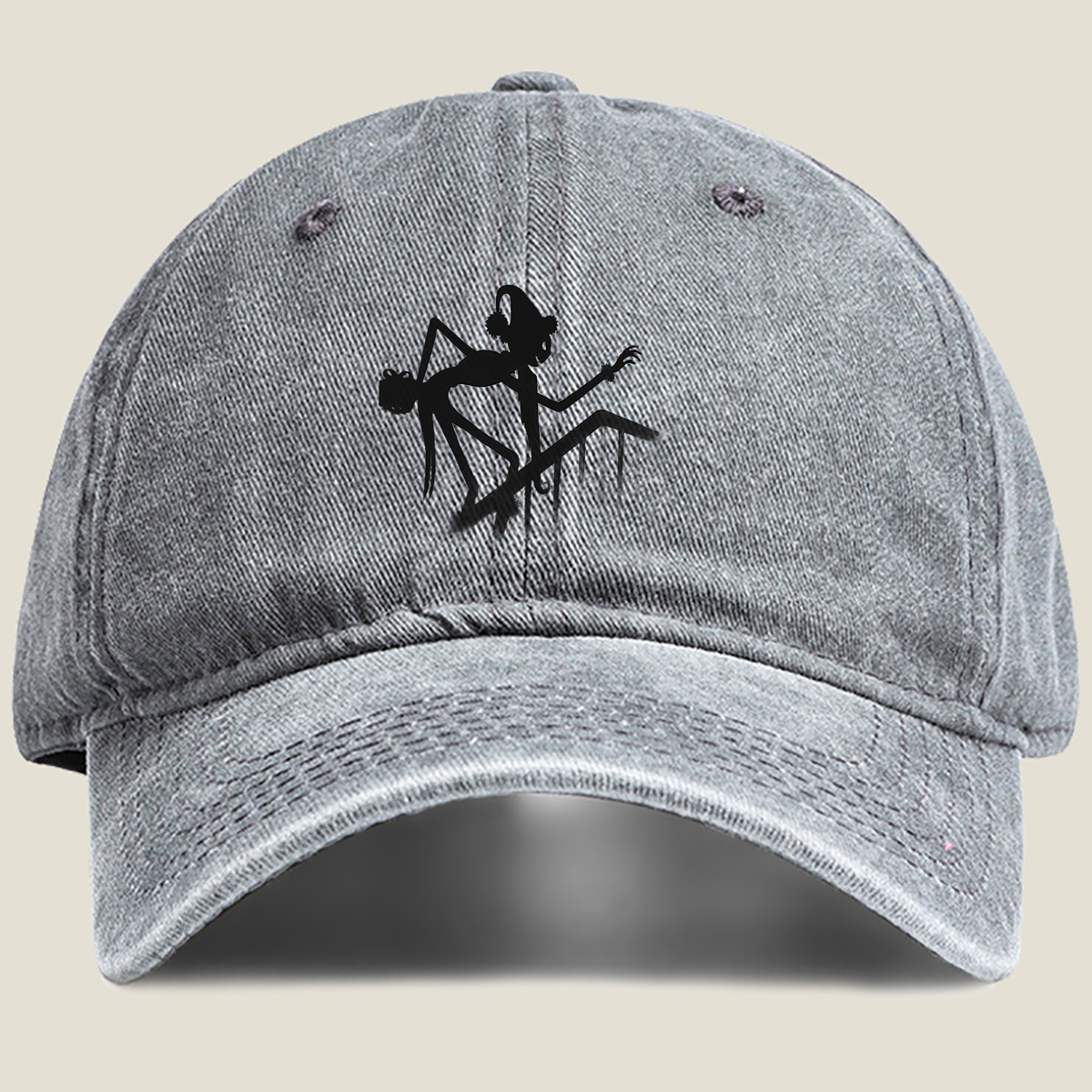 Coraline and the Other Mother - Washed Denim - Baseball Cap