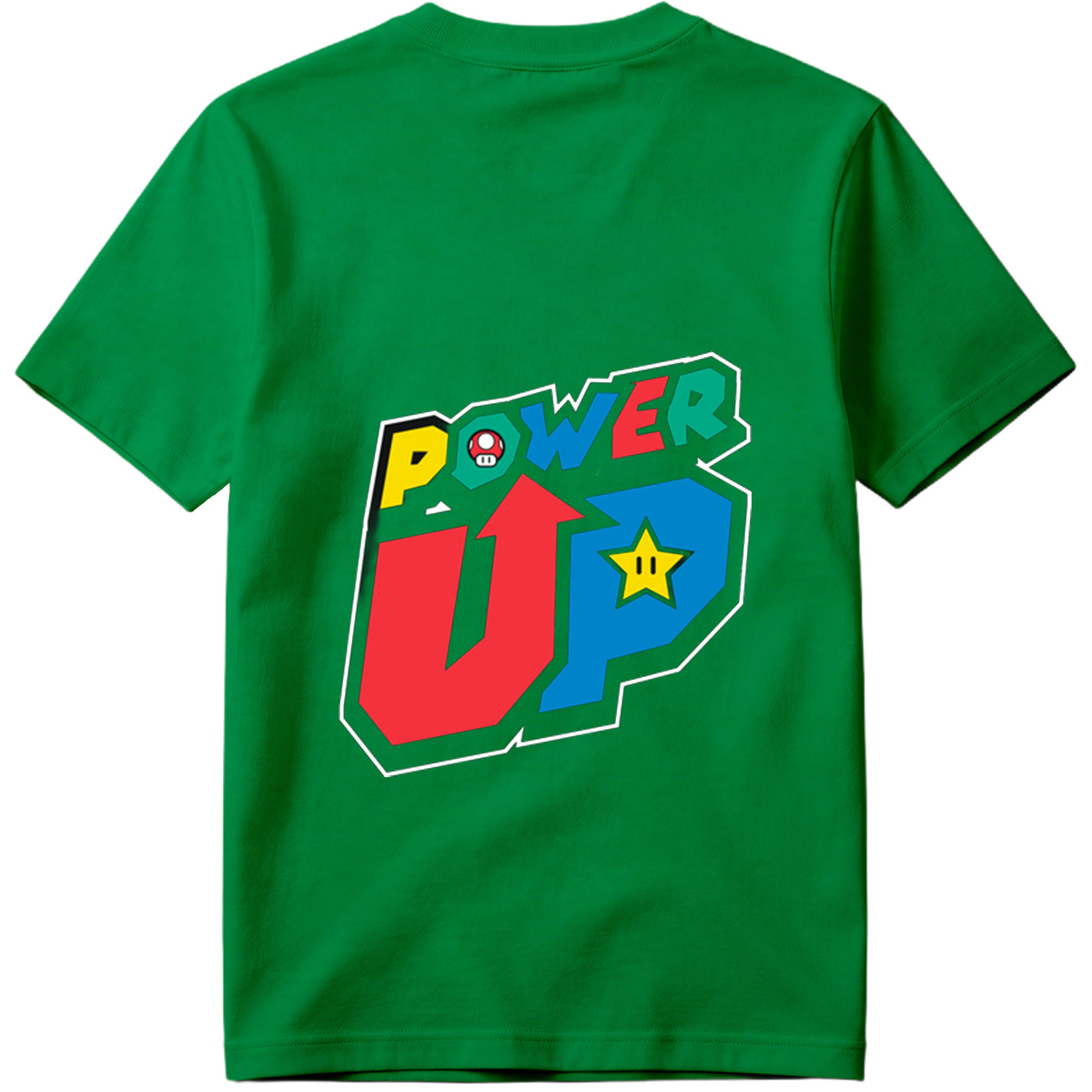 Power Up - Mario & Star - Tee