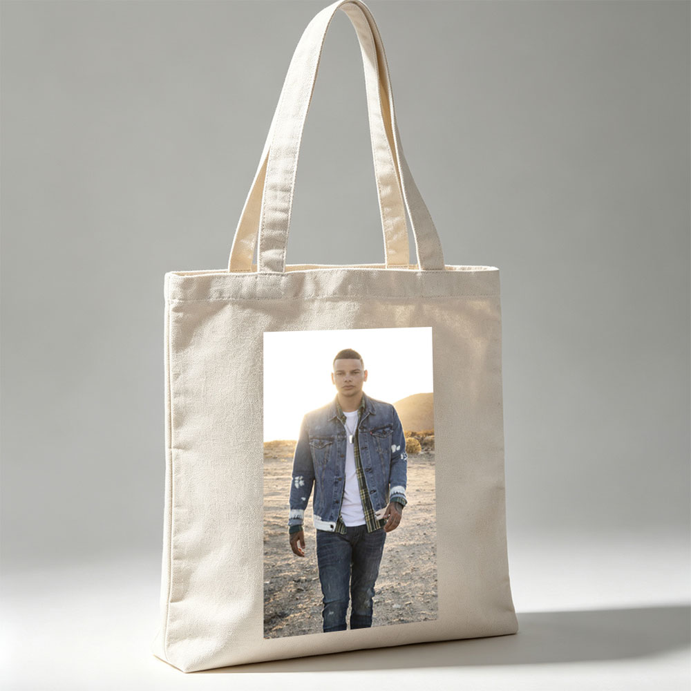 J Balvin in the Desert Wearing a Distressed Denim Jacket and Jeans - Canvas tote bags