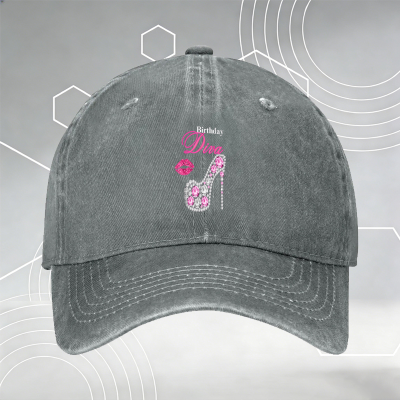 New Baseball Cap with Cute Sleeping Chihuahua Print 