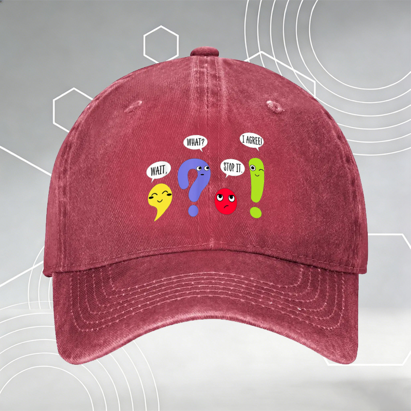 New Baseball Cap with Christmas Tooth Tree Print and 