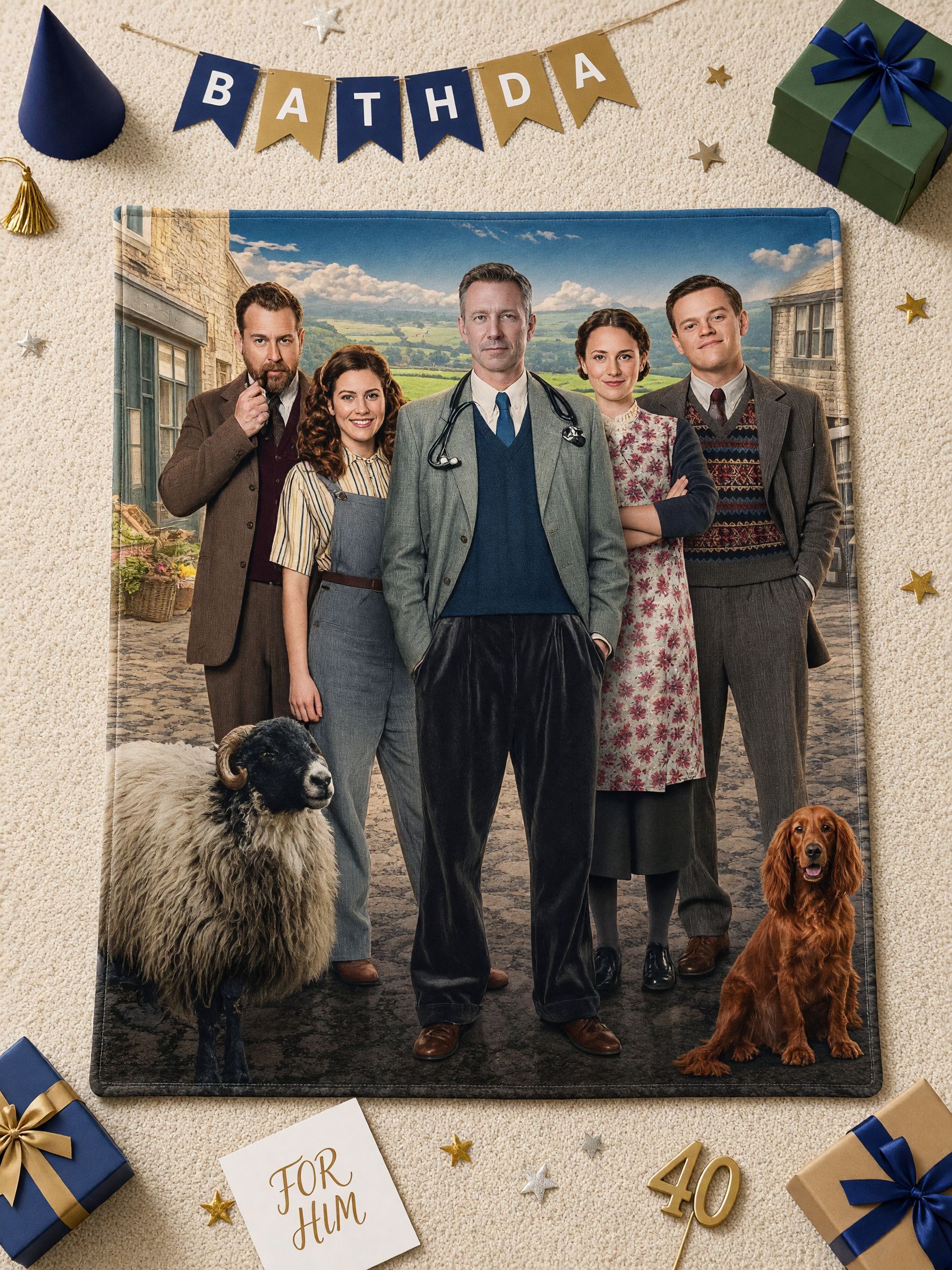 Custom Photo Blanket Personalized Portrait Flannel Throw, Soft Skin-Friendly Anti-Pilling Cozy Fleece Gift