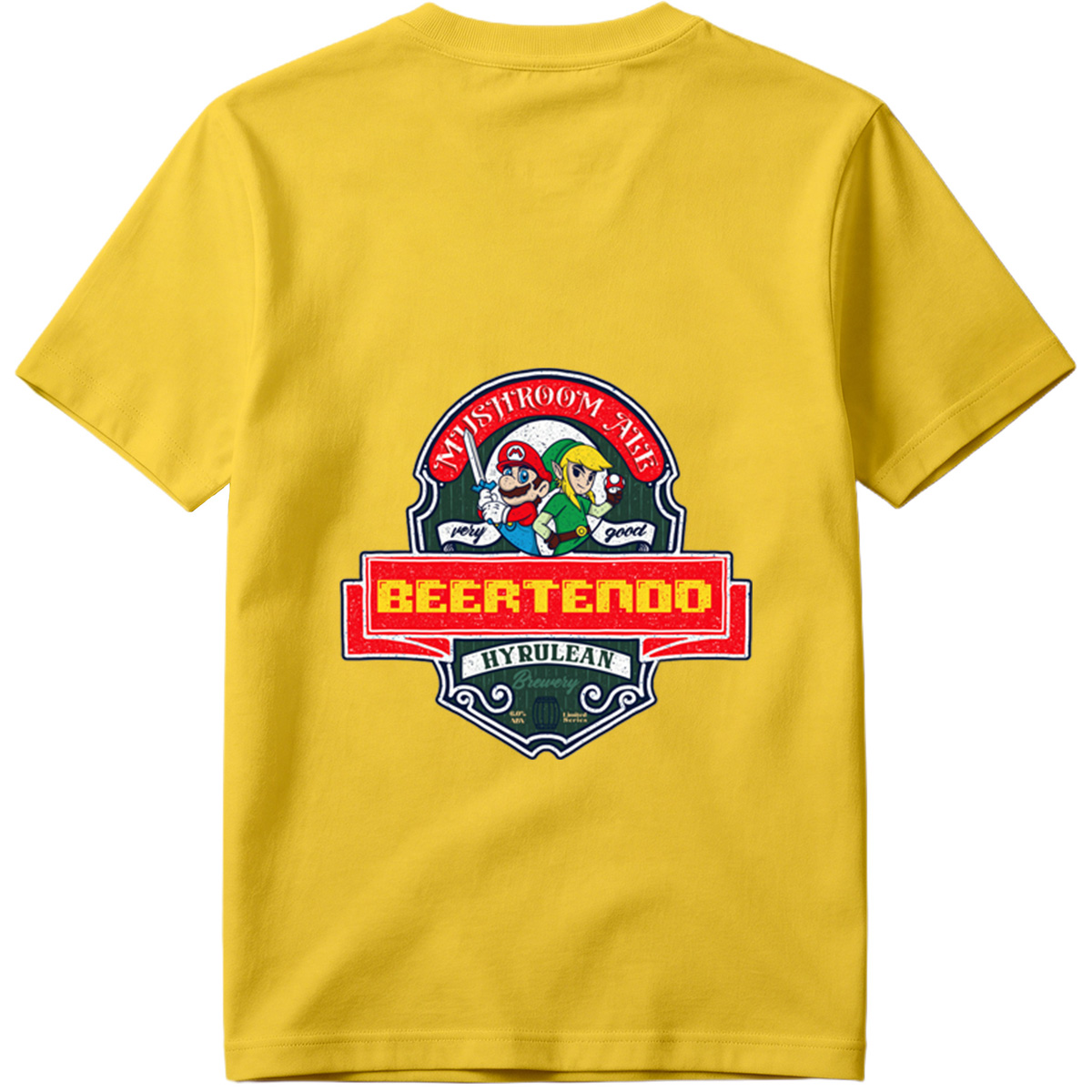 Beertendo: Mario & Link Mushroom Ale - Tee
