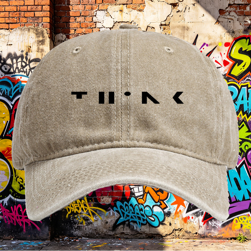 Unisex Classic Washed Cotton Hat with 