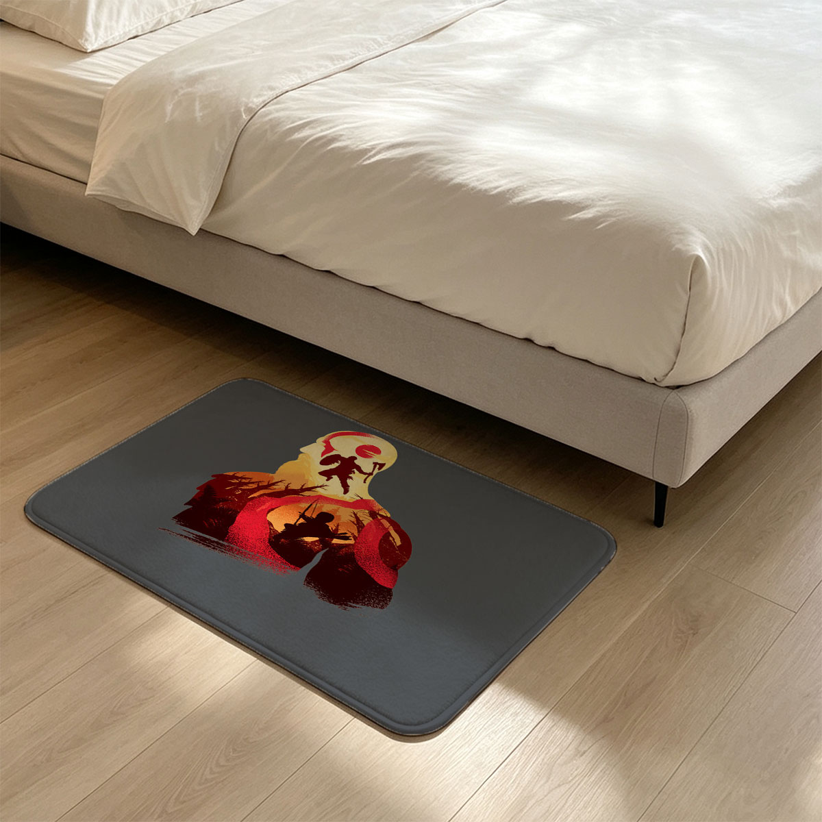 Naruto and Sasuke: Shadow of the Ninja - Flannel floor mat