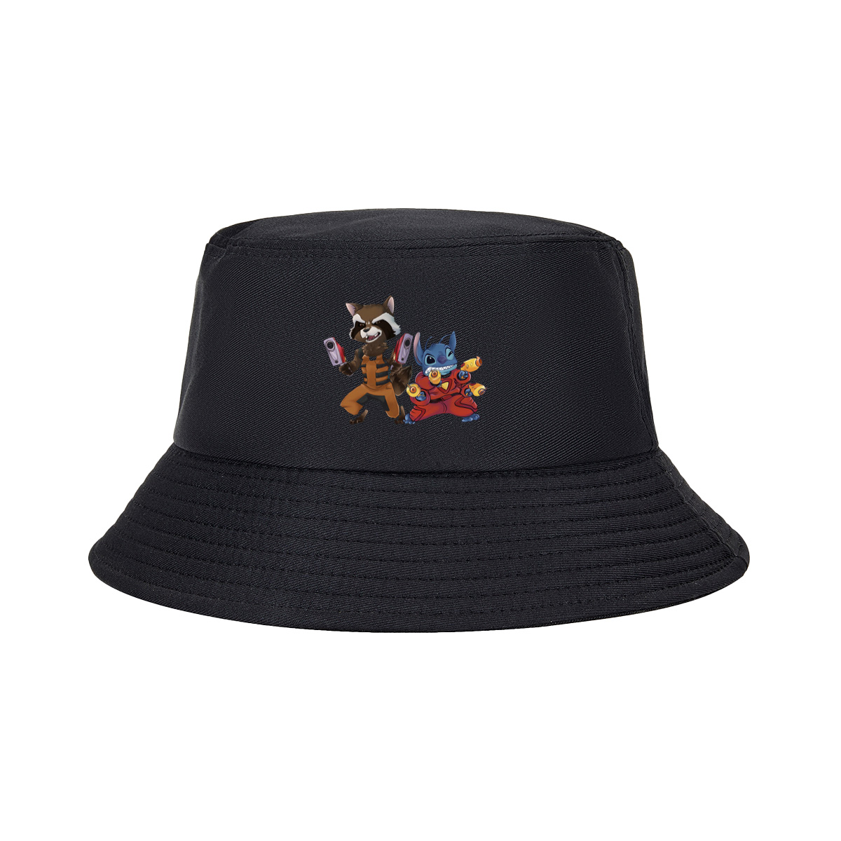 Rocket Raccoon and Stitch - Fisherman's Hat