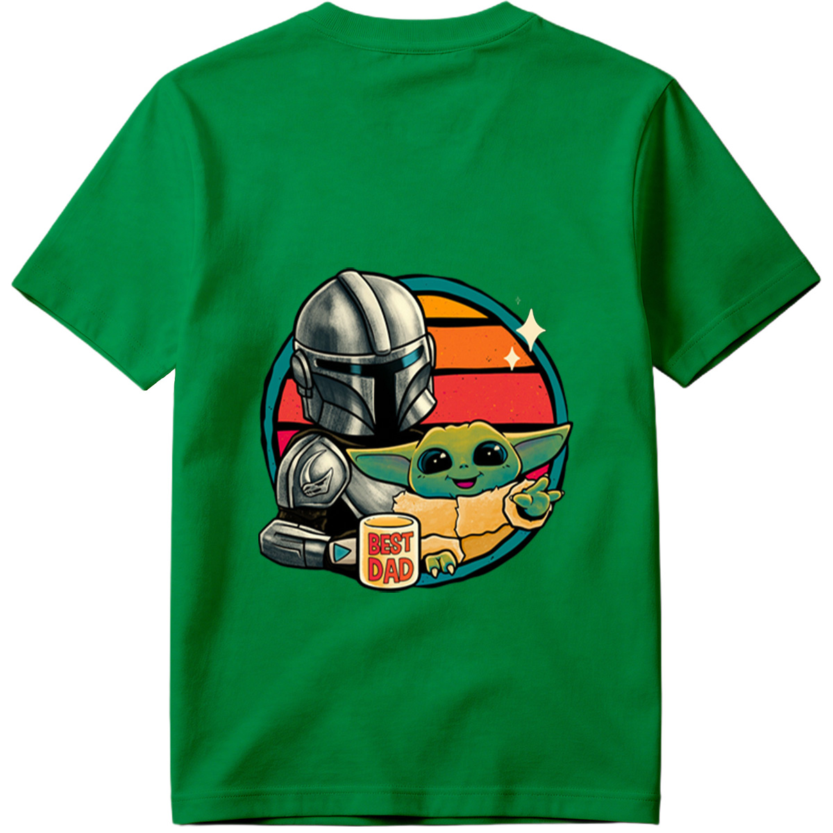 The Mandalorian and Grogu Best Dad - Tee
