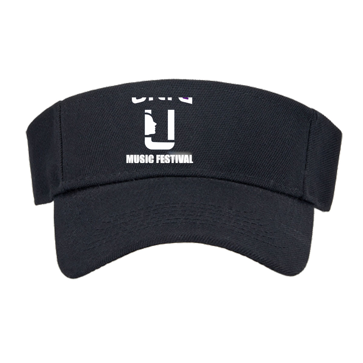 Ultra Music Festival 2026 Logo Featuring Iconic U Design and Reflective Text -  Visor cap