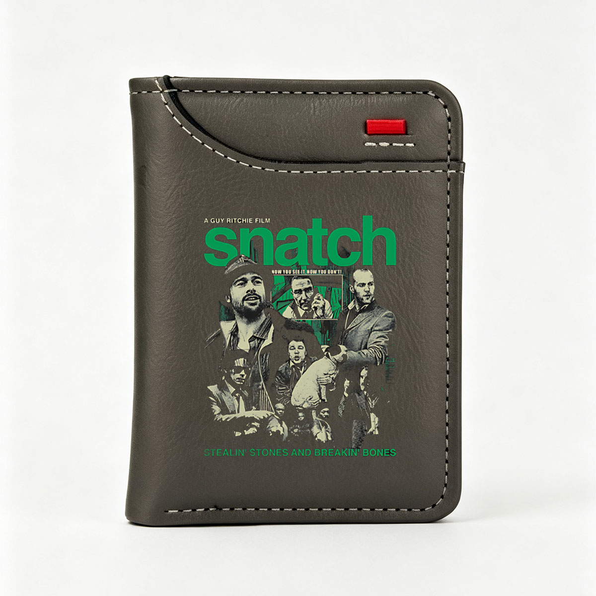 Snatch: A Guy Ritchie Film - Characters in Heist Drama - Vertical Style Wallet