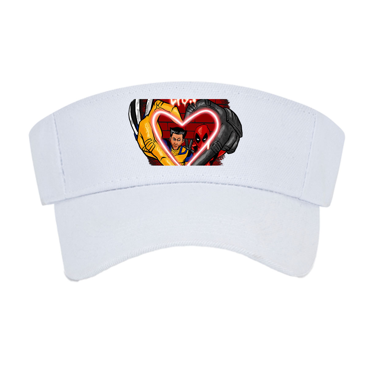 Wolverine and Deadpool Form Heart with 