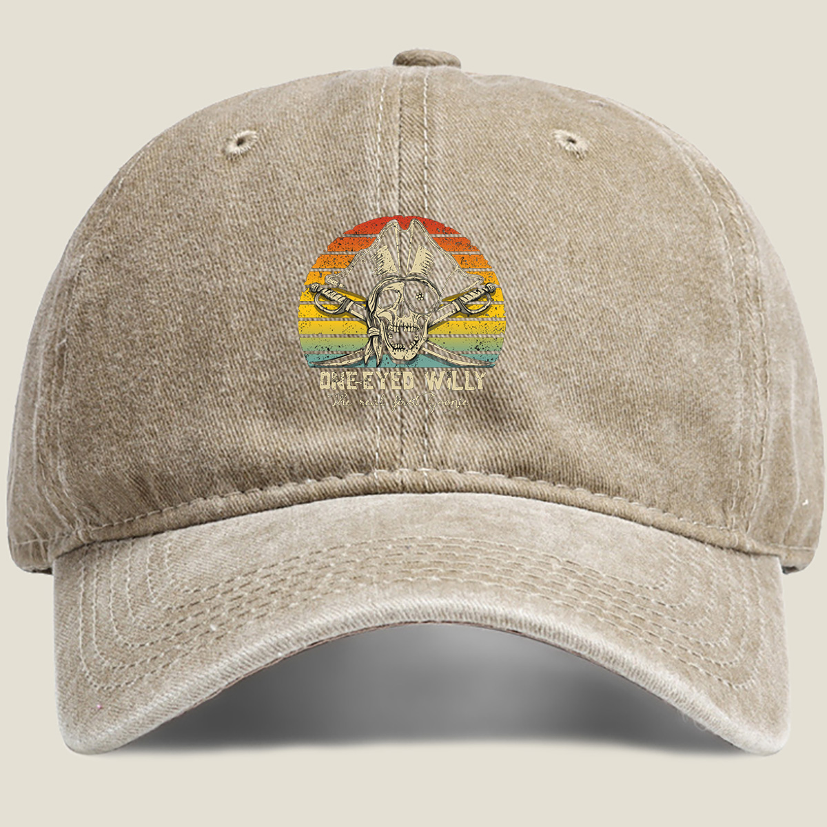 One-Eyed Willy: The Real First Goonie - Washed Denim - Baseball Cap