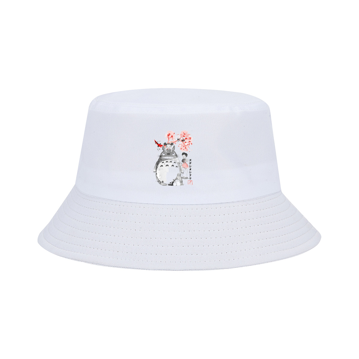 Totoro, Mei, and Satsuki from Studio Ghibli - Fisherman's Hat