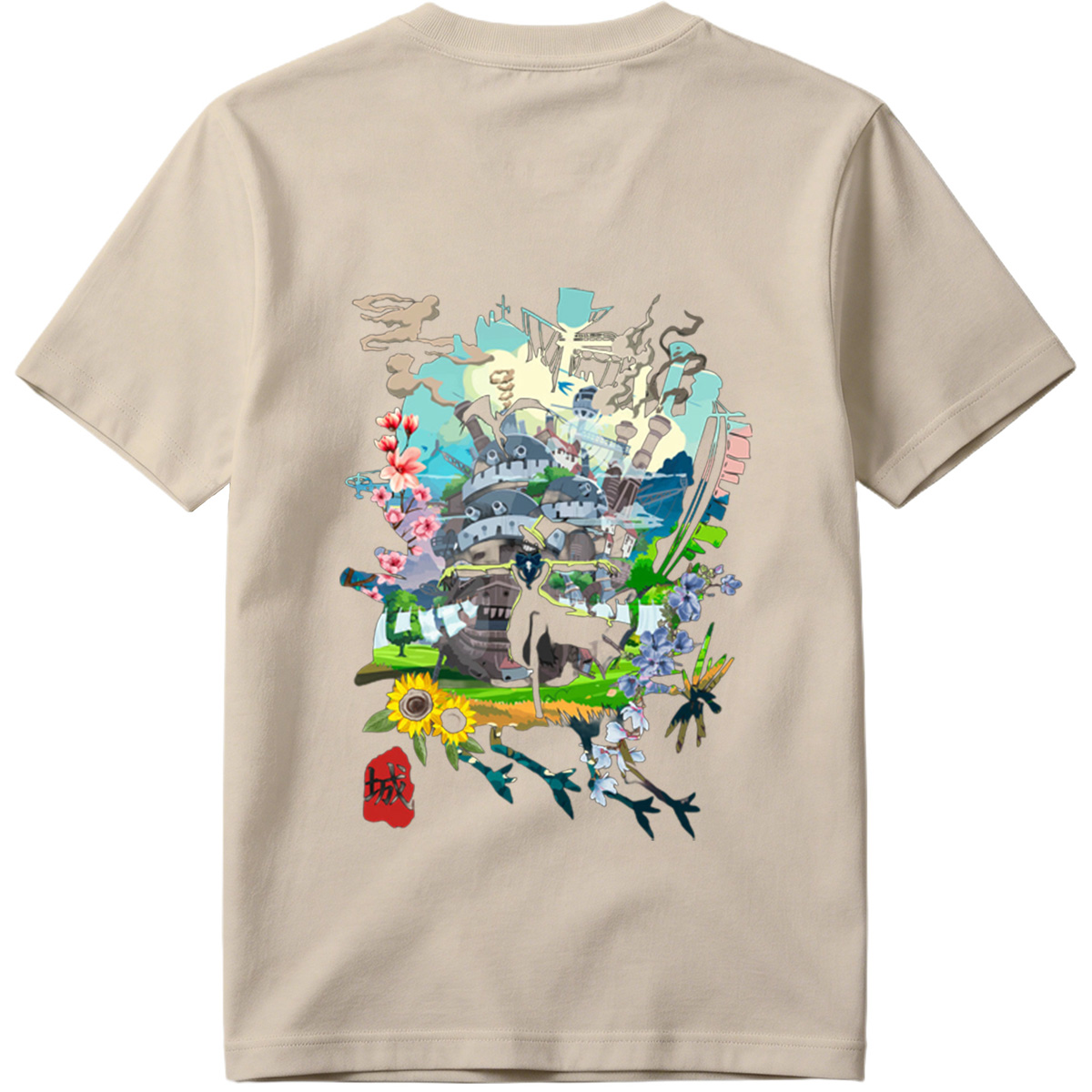 Castle of the Ninja and the Sunflower - Tee