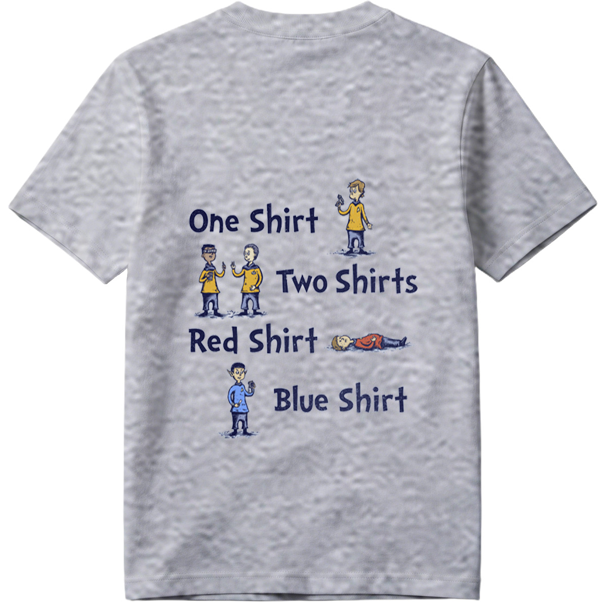 Star Trek: One Shirt, Two Shirts, Red Shirt, Blue Shirt - Tee