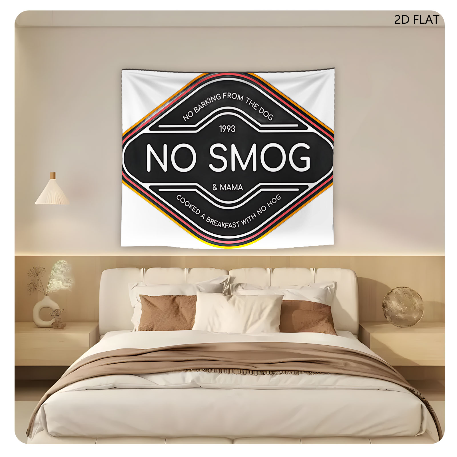 No Smog & Mama: 1993, No Barking from the Dog, Cooked a Breakfast with No Hog - Tapestry