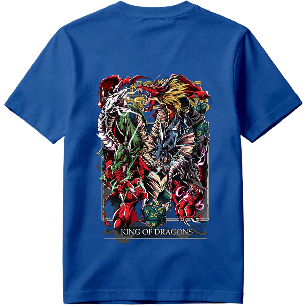 King of Dragons: Multicolored Dragon Ensemble - Tee