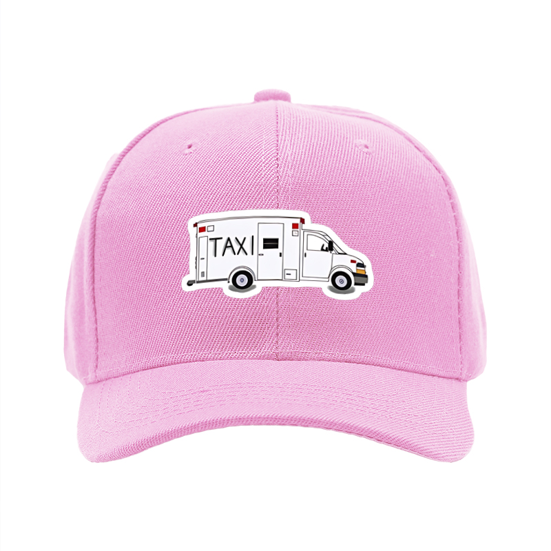 1pc New Baseball Cap with Taxi Van Print Design Unisex Adjustable Hat for Outdoor Activities and Daily Wear Suitable for Adults and Teens