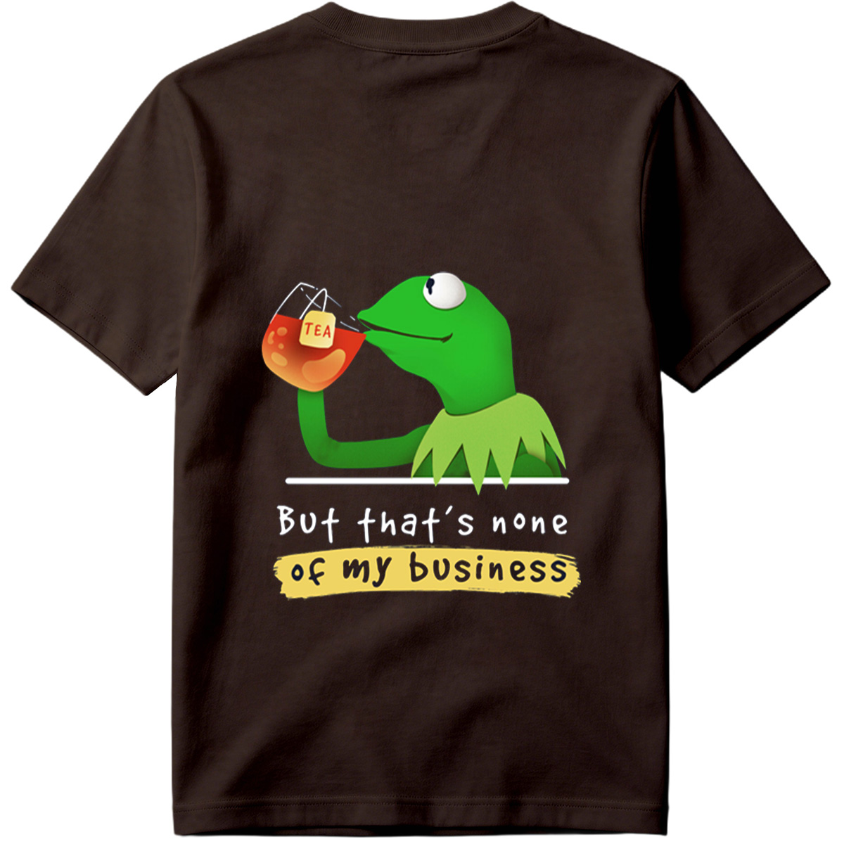 Kermit the Frog Sipping Tea: 