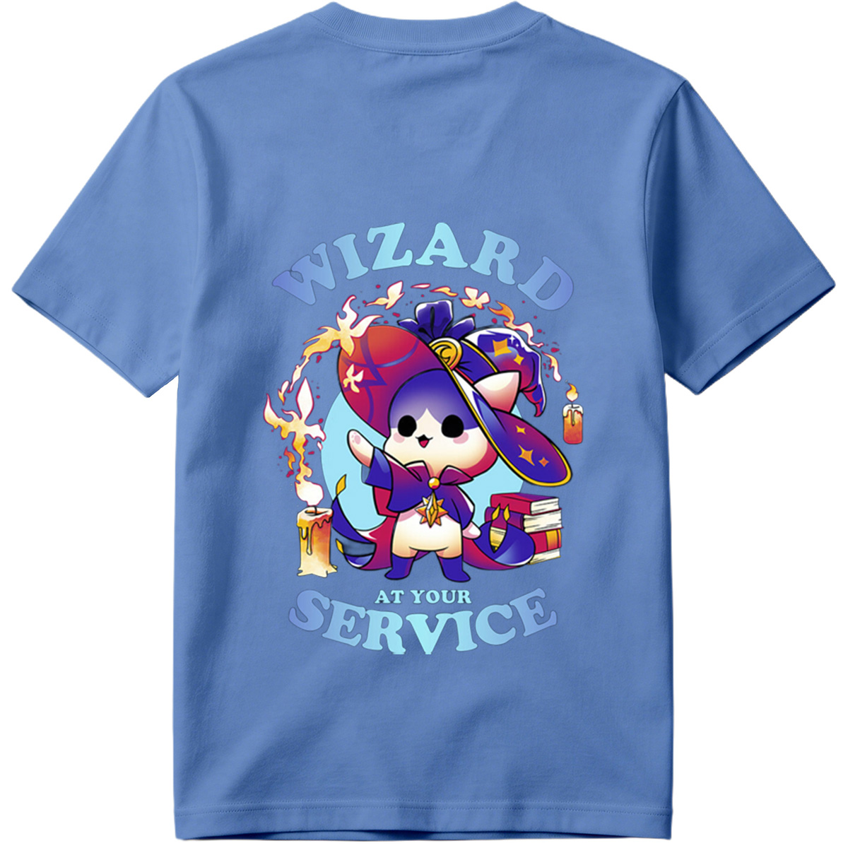 Wizard Cat at Your Service - Tee