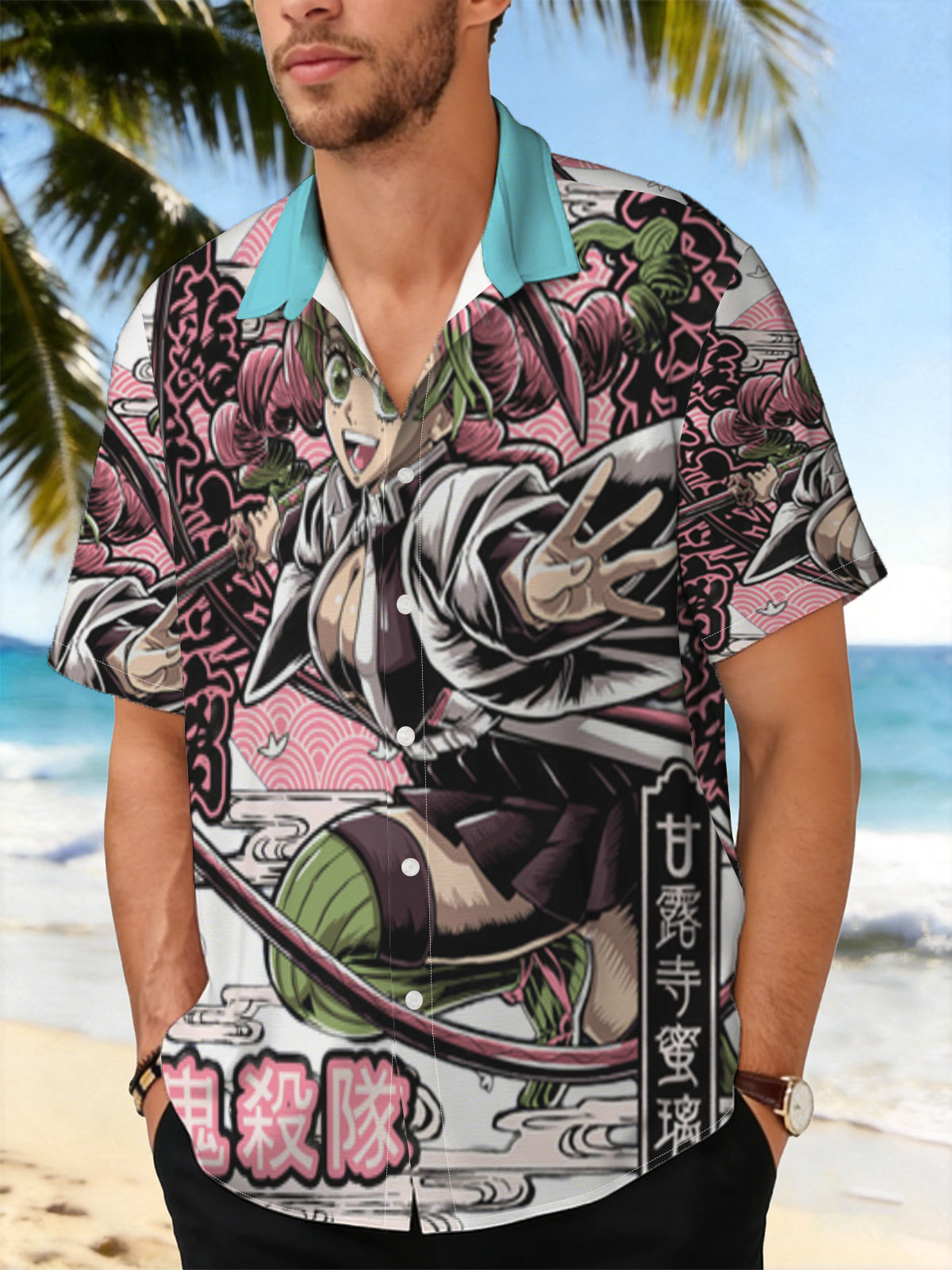 Demon Slayer: Nezuko Kamado and Tanjiro Kamado in Action -  Shirt